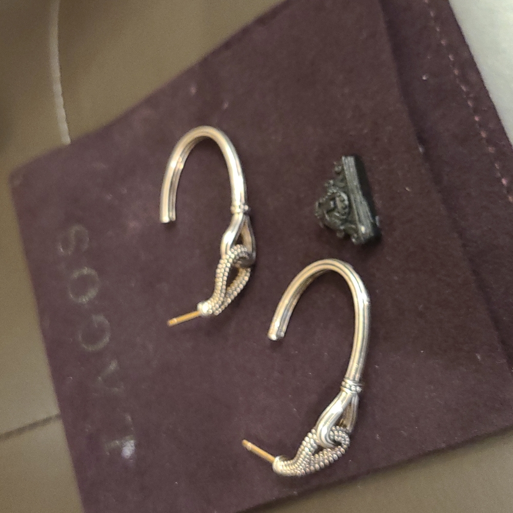 Lagos Silver Caviar Earrings
